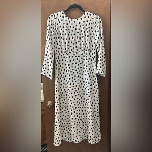 Backless empire waist H&M dress midi